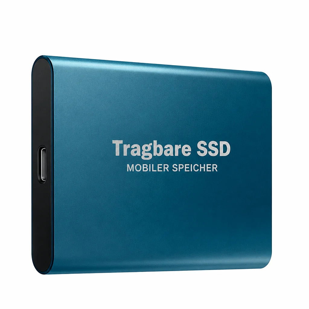 External SSD Rugged Shock-Resistant USB-C Up to 30 TB