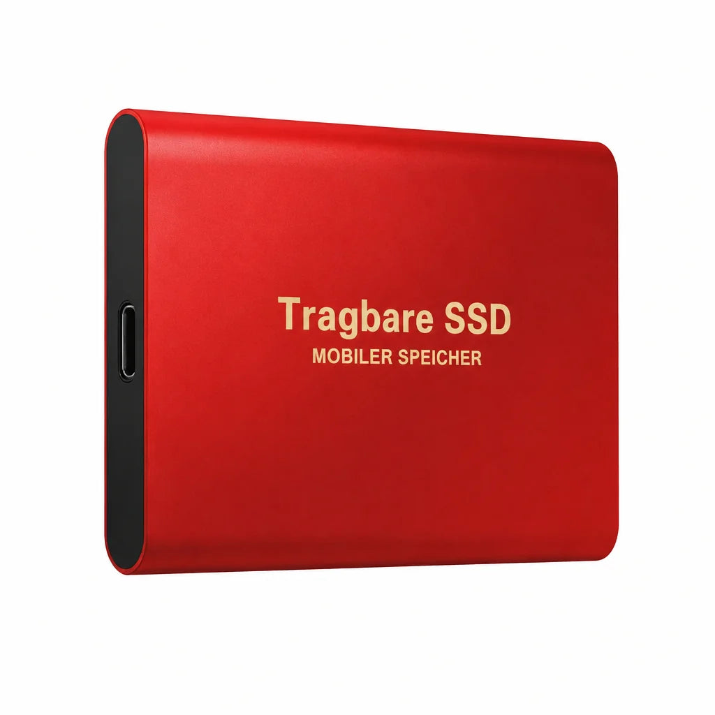 External SSD Rugged Shock-Resistant USB-C Up to 30 TB