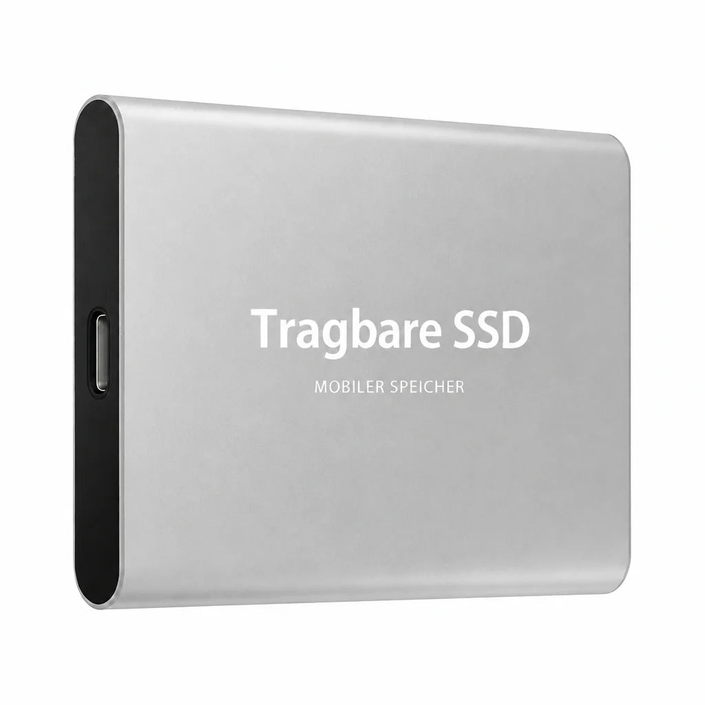 External SSD Rugged Shock-Resistant USB-C Up to 30 TB