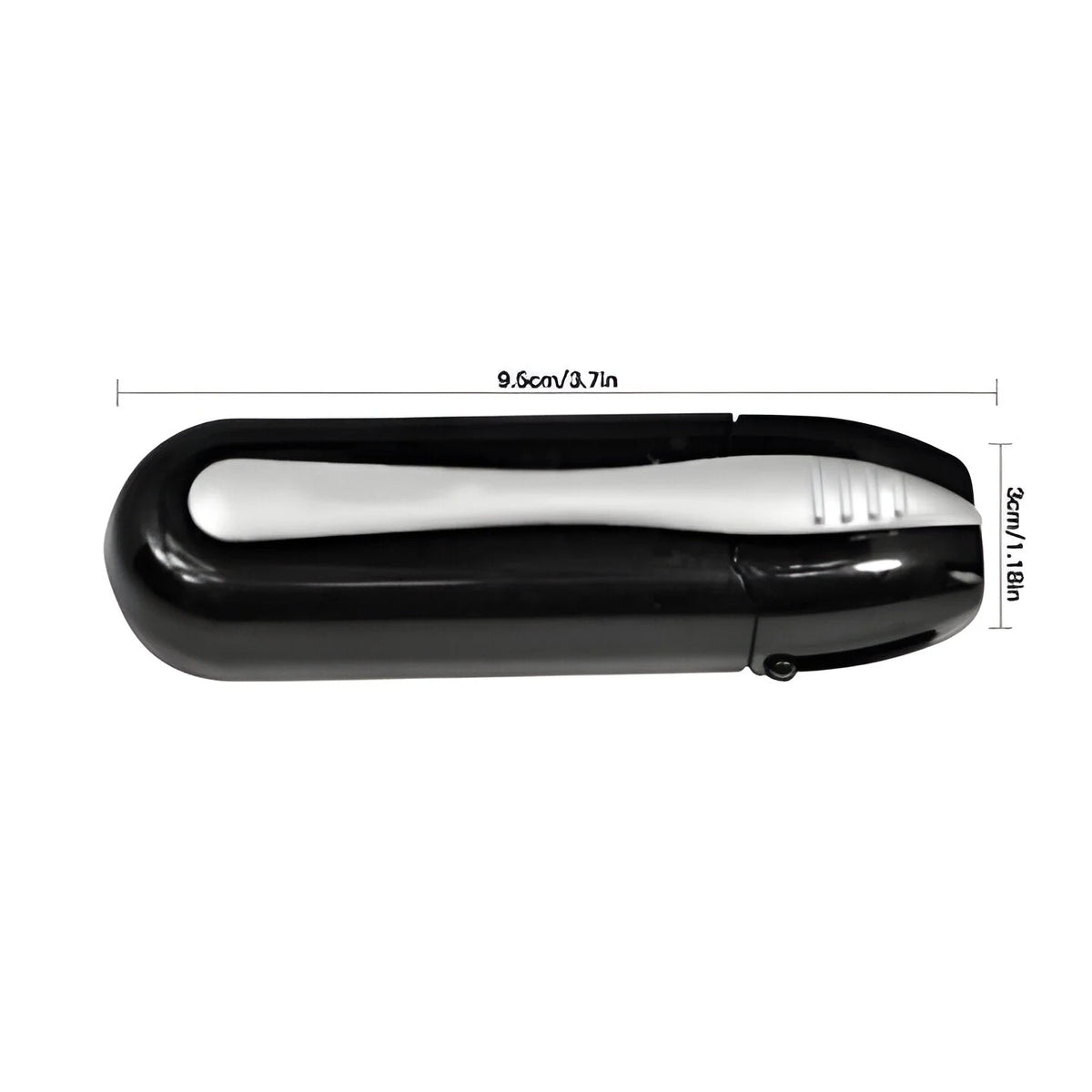 Eyeglass Cleaner Dry Carbon Pads & Brush Pocket-Sized Coating-Safe