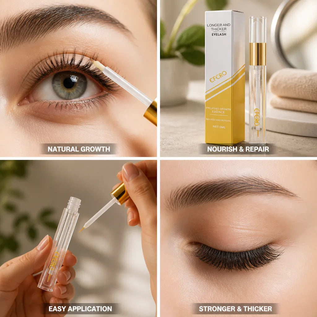 Eyelash & Eyebrow Serum Plant-Based Fast-Acting