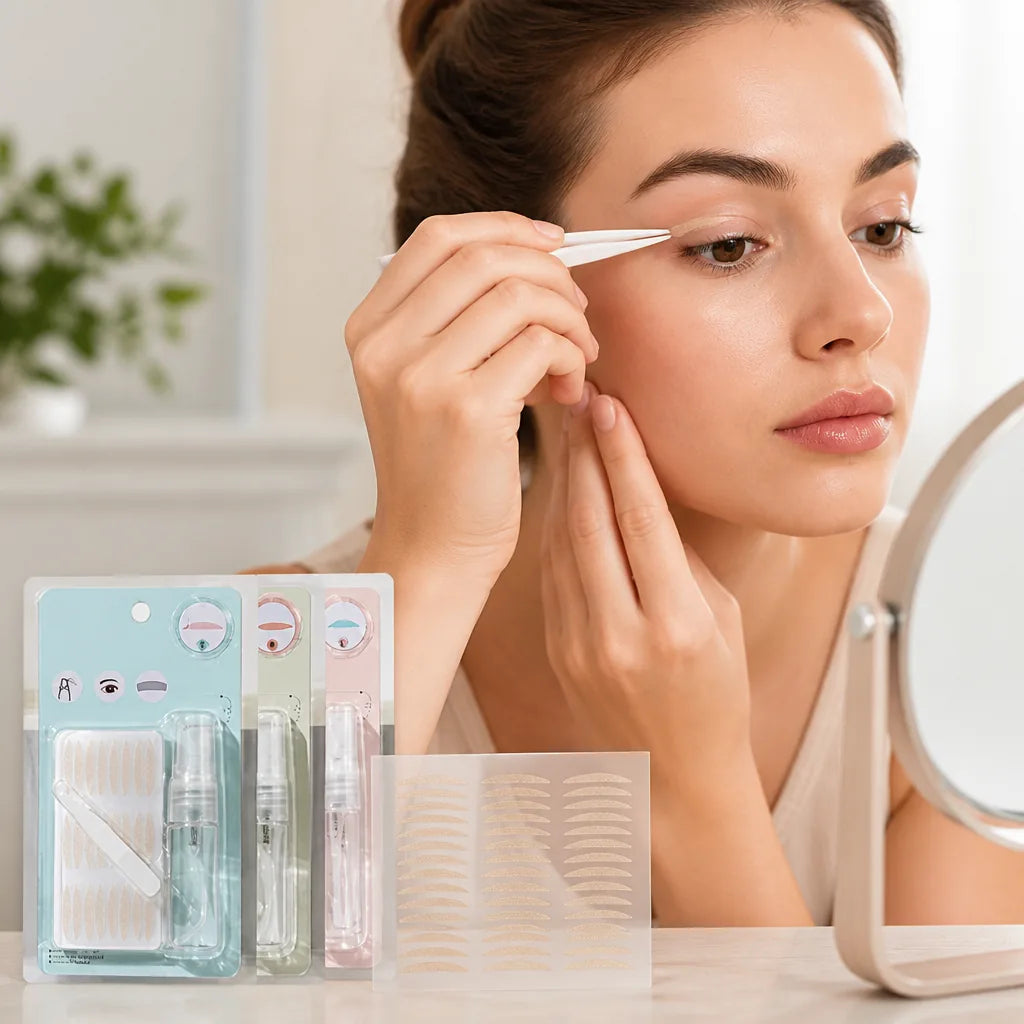 Eyelid Lifting Strips Invisible Lace Makeup-Friendly Waterproof 240 Pieces