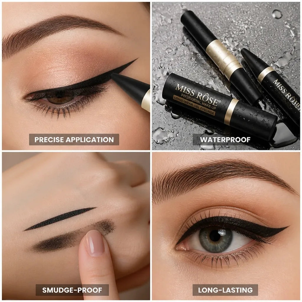 Eyeliner Precision Single-Head Tip Waterproof Smudge-Proof