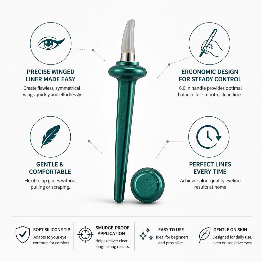Eyeliner Tool Precision Tip & Ergonomic Grip