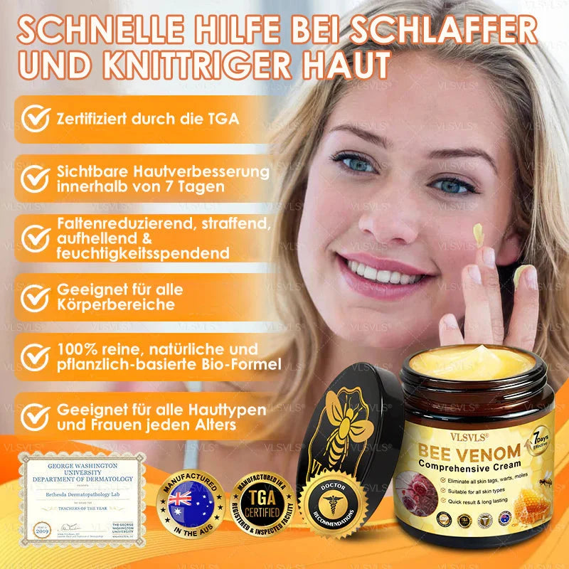 Face Cream Bee Peptide Hyaluronic Acid Hydrating Lightweight Formula