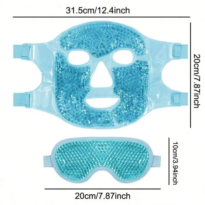 Face & Eye Mask Hot & Cold Reusable Gel Therapy