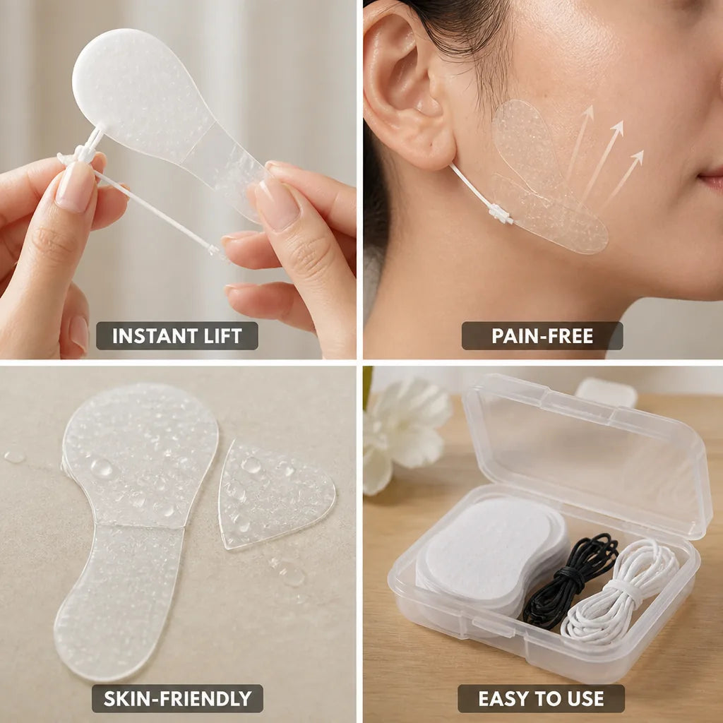 Face Lifting Strips Instant Lift Pain-Free 40 Pairs
