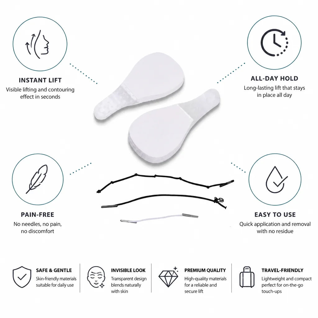 Face Lifting Strips Instant Lift Pain-Free 40 Pairs