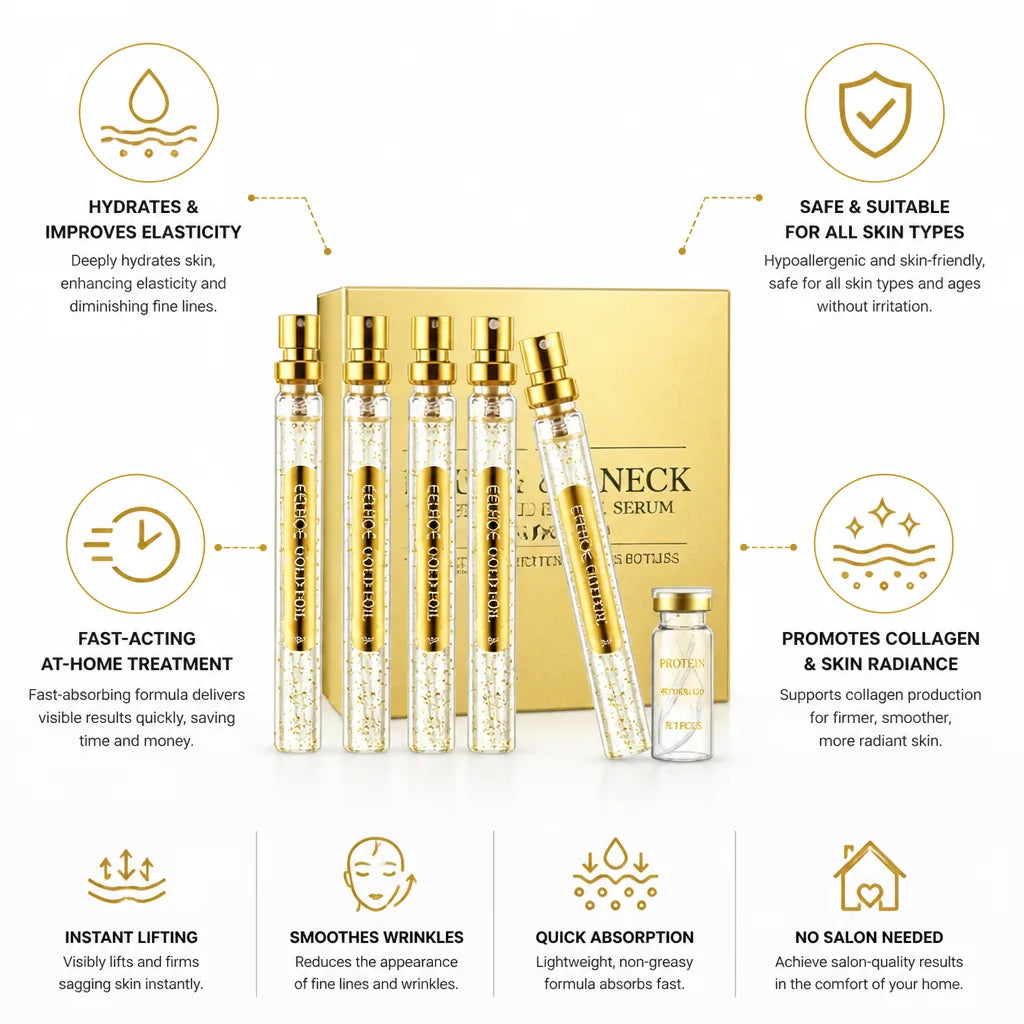 Face & Neck Lifting Serum Firming Protein Threads