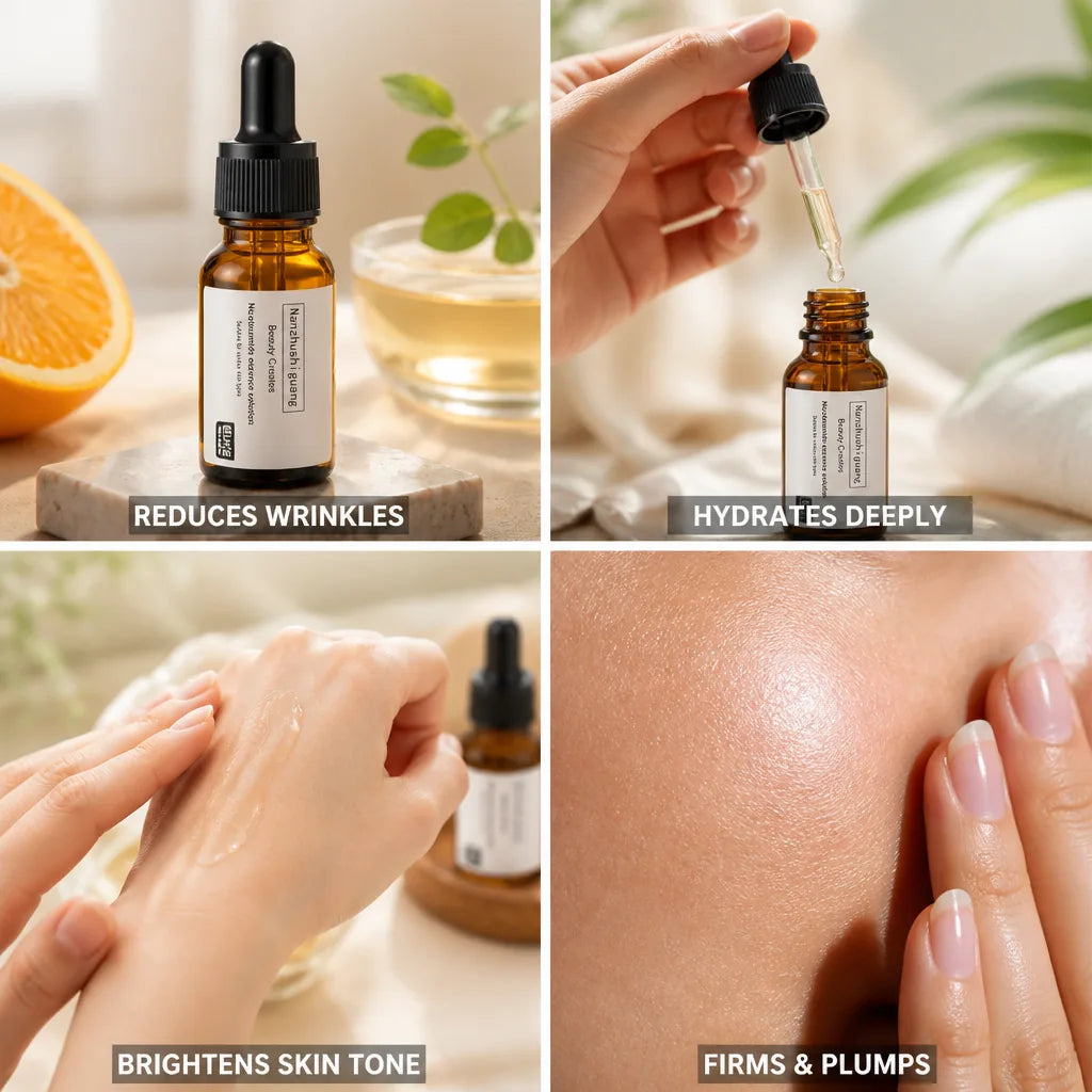 Face Serum Anti-Aging Vitamin C & Hyaluronic Acid