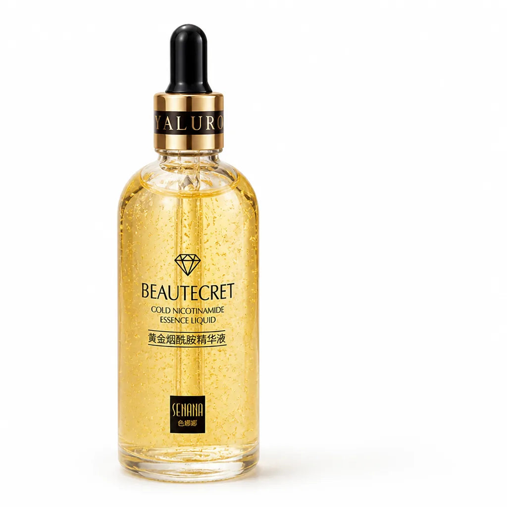 Face Serum Gold & Hyaluronic Acid Wrinkle Reduction