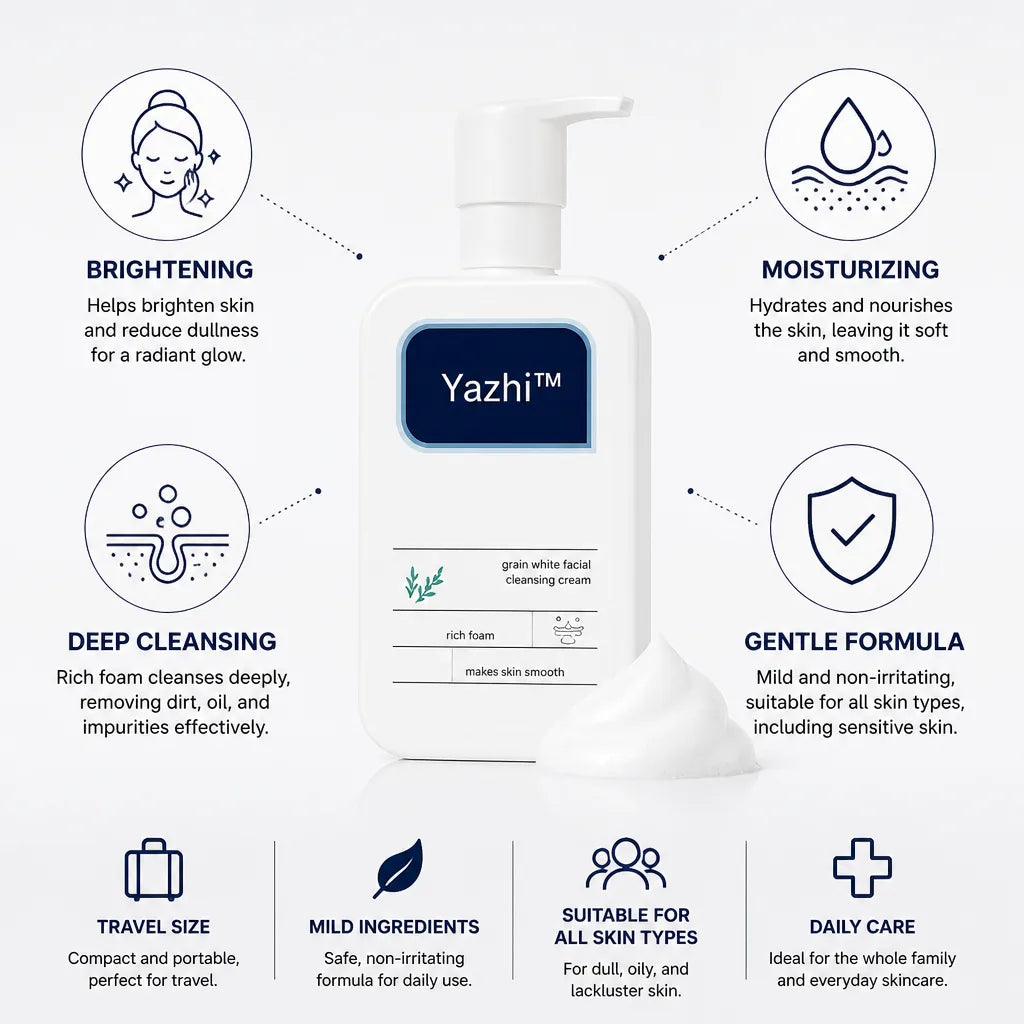 Facial Cleanser Whitening & Moisturizing Travel Size
