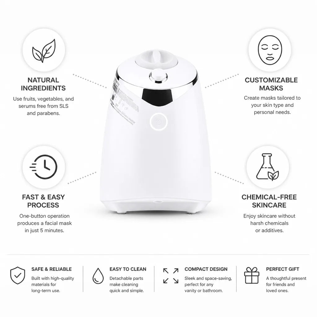 Facial Mask Maker Automatic One-Button 5-Minute