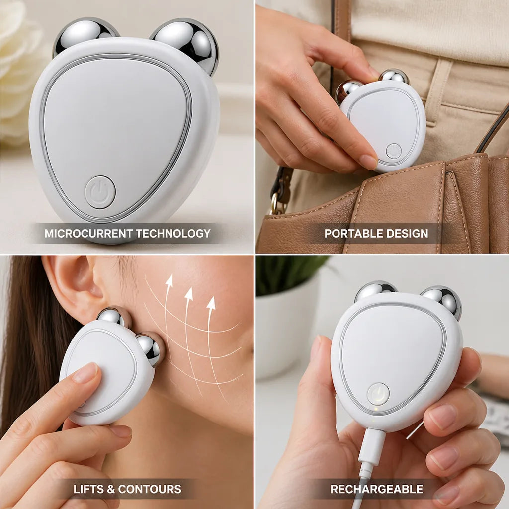Facial Roller Microcurrent Lifting & Contouring
