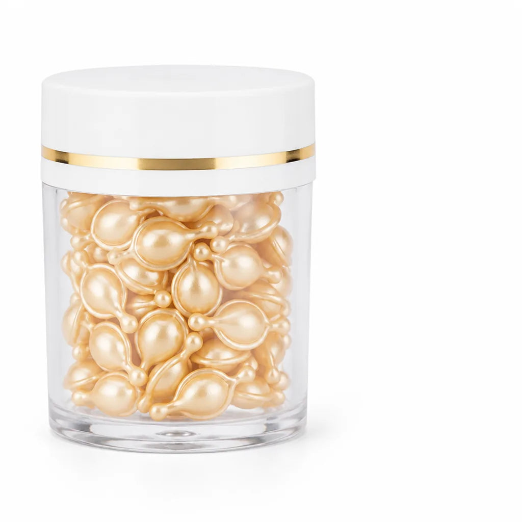 Facial Serum Capsules Individually Packaged Fullerene Placenta
