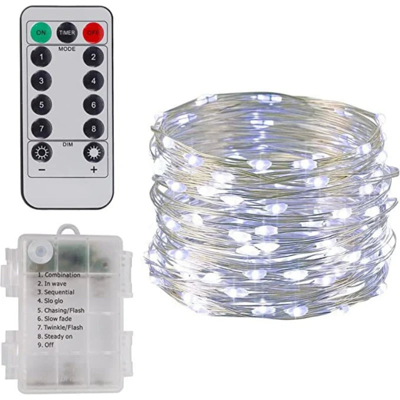 Fairy Lights USB Powered Remote Control Dimmable