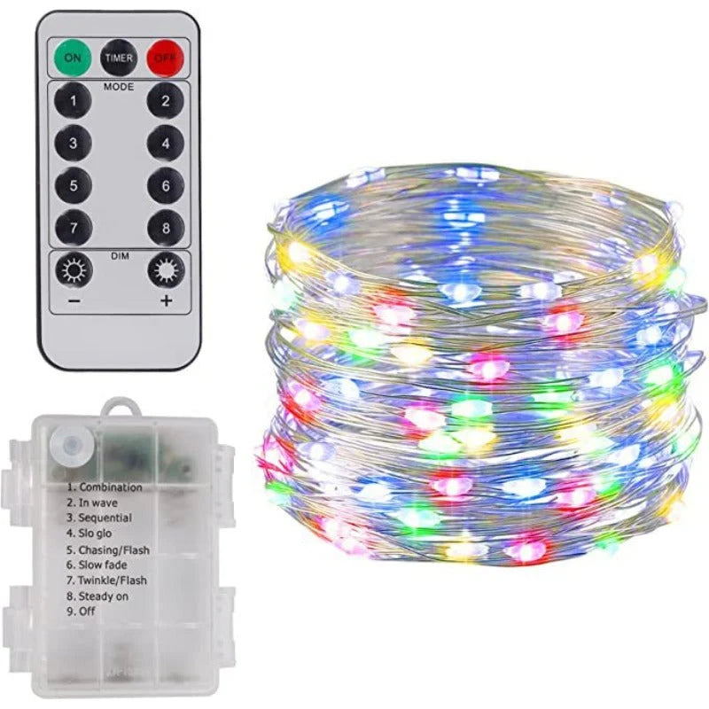 Fairy Lights USB Powered Remote Control Dimmable
