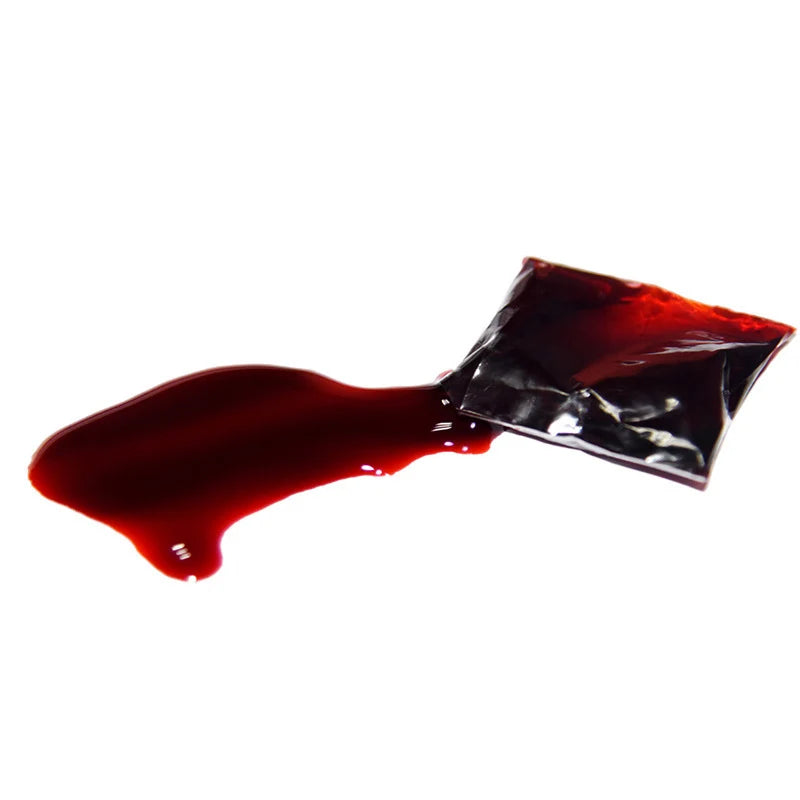 Fake Blood Prop Dark Red Non-Toxic Washable