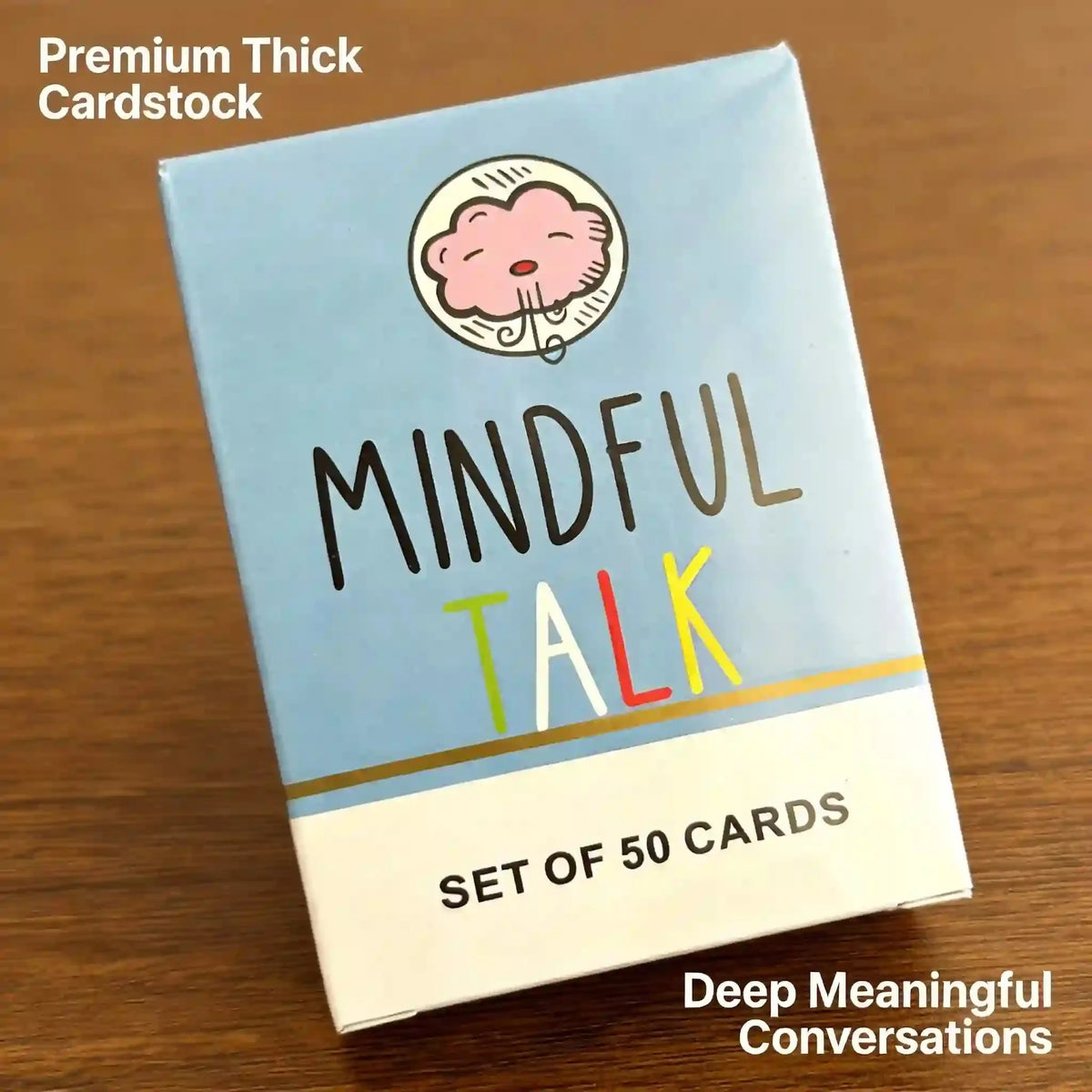 Family Conversation Card Game 50 Prompt Cards