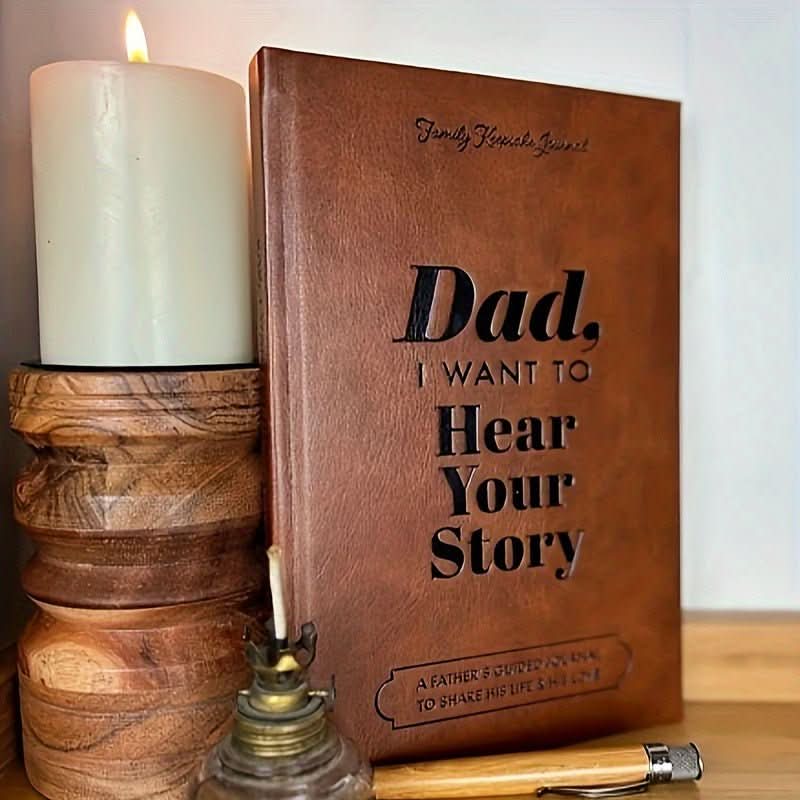 Family Journal Hardcover Guided Prompts Acid-Free Paper