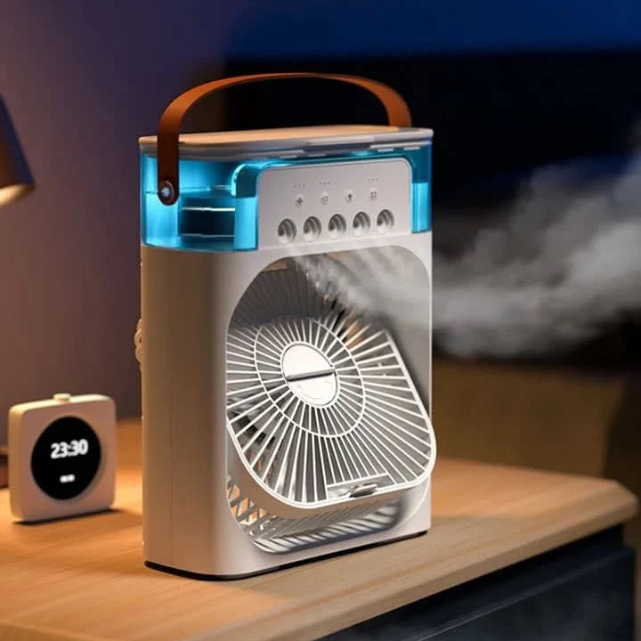 Fan & Humidifier 2-In-1 Compact Portable