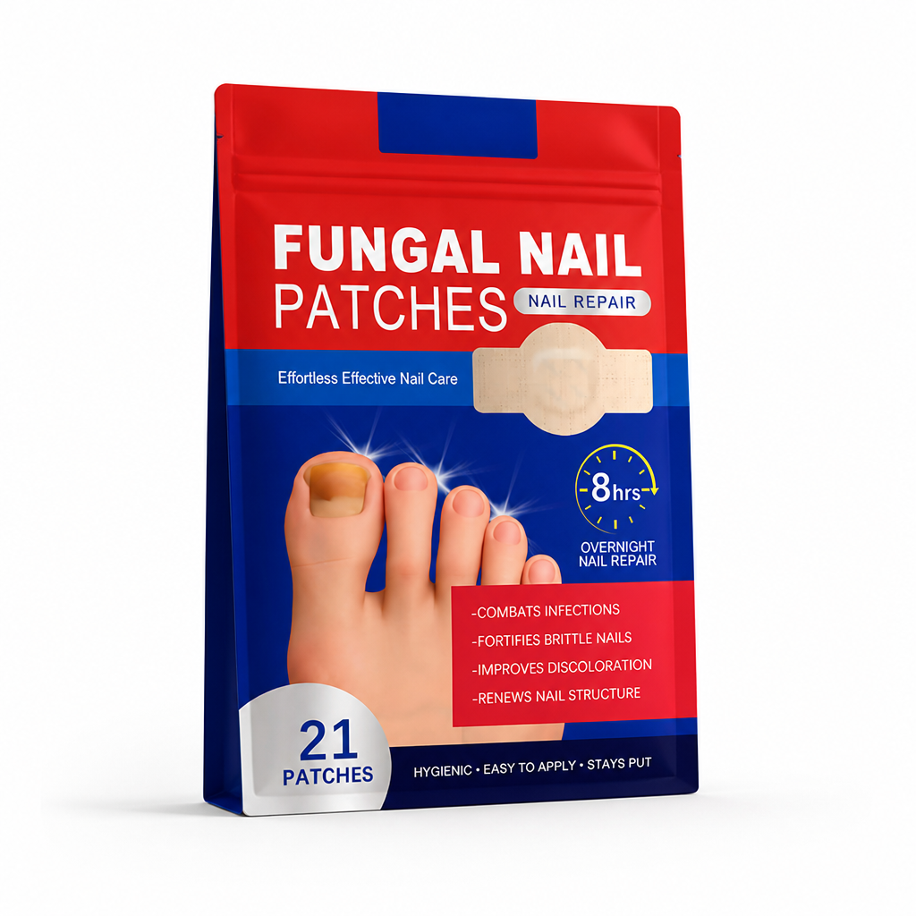 Fast-Acting Breathable & Skin-Friendly Toenail Antifungal Patches (6–8-Hour Hold)