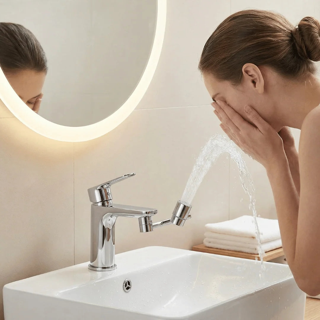 Faucet Extender 1080° Rotating Dual Spray Modes