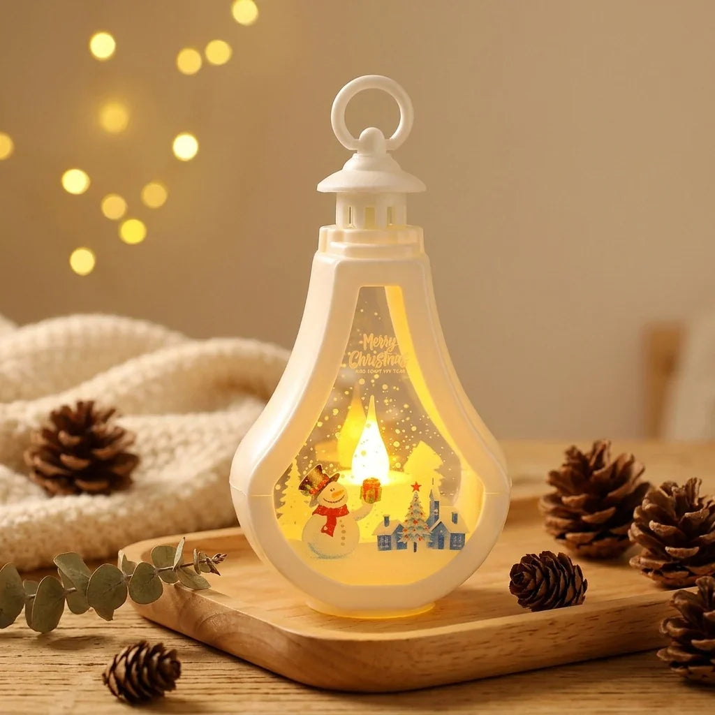 Festive Lantern Warm Glow Christmas Figures Indoor & Outdoor