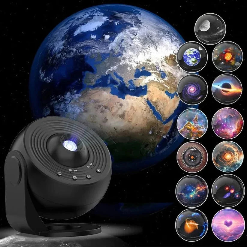 Film Disc Projector 13 Space Discs & Manual Focus