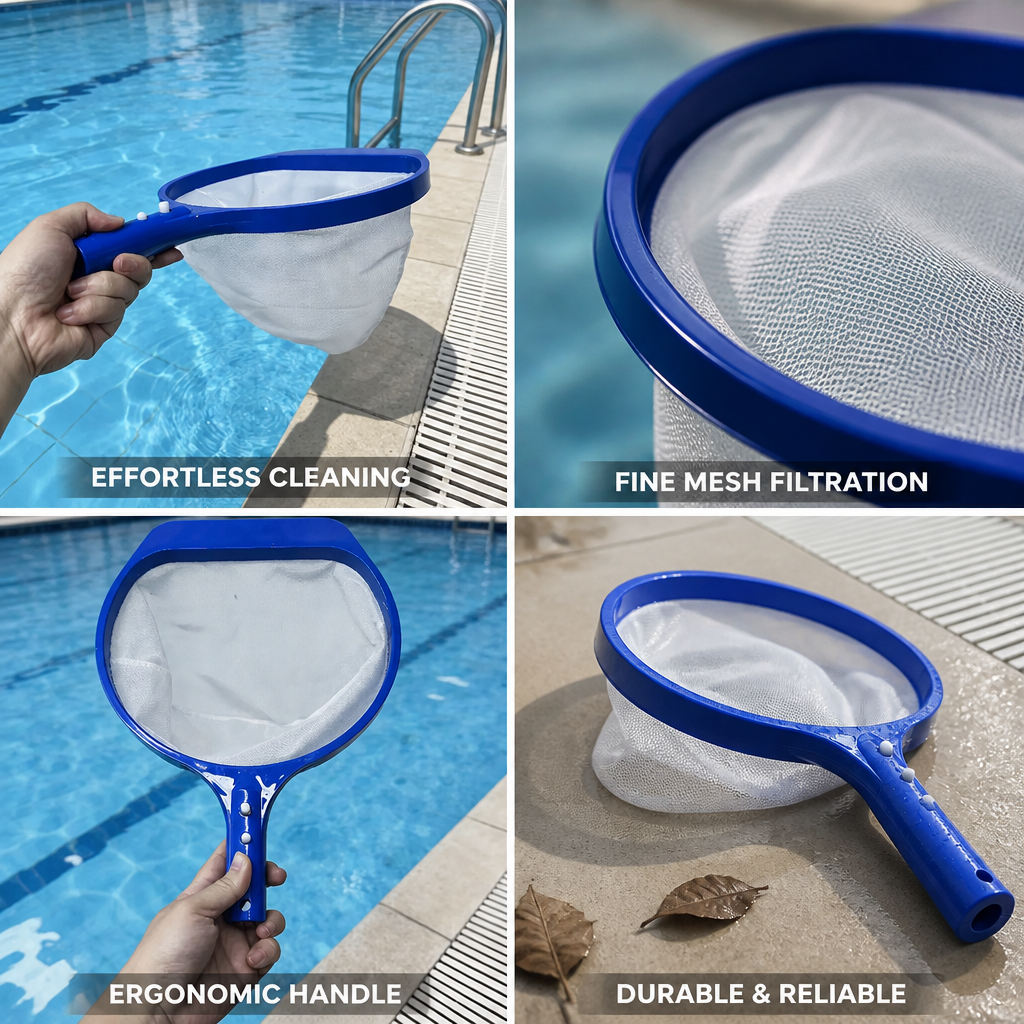 Fine Mesh Ergonomic Pool Skimmer