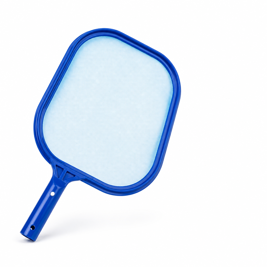 Fine-Mesh Scratch-Safe Pool Skimmer (Pole Compatible)