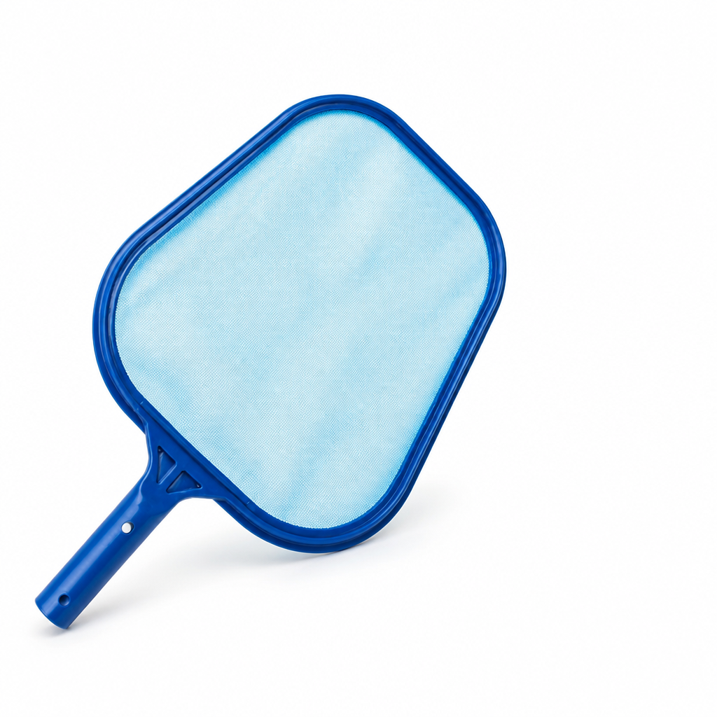 Fine-Mesh Scratch-Safe Pool Skimmer (Pole Compatible)