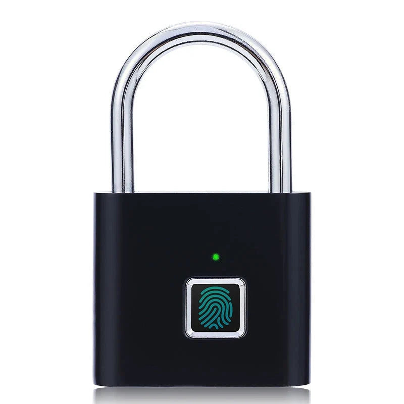 Fingerprint Padlock Fast 0.5s Unlock App-Controlled 6-Month Battery
