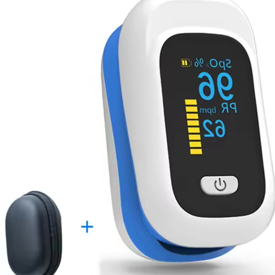 Fingertip Pulse Oximeter Dual-Color OLED SpO2 & Heart Rate