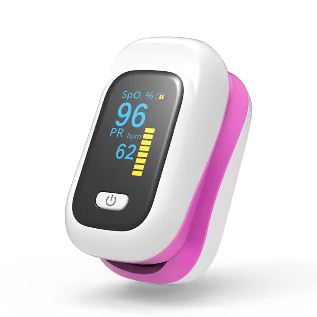 Fingertip Pulse Oximeter Dual-Color OLED SpO2 & Heart Rate
