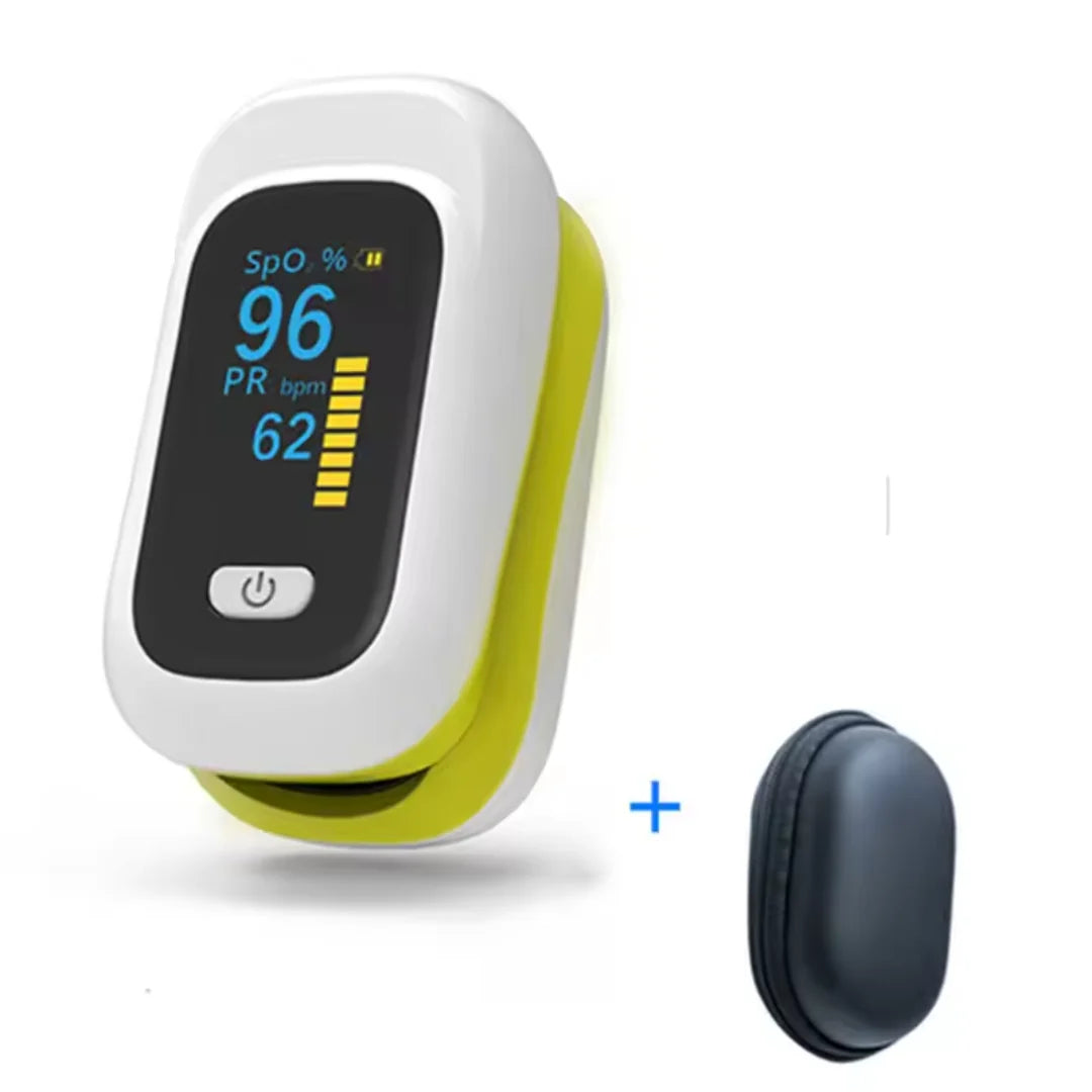Fingertip Pulse Oximeter Dual-Color OLED SpO2 & Heart Rate