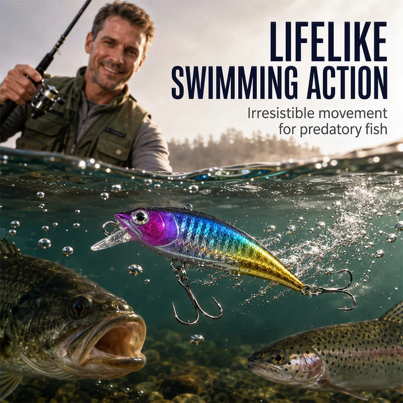 Fishing Lure Advent Calendar Assorted Lures 24-Day Countdown