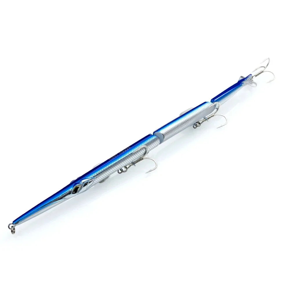 Fishing Lure Jointed 3-Segment Paddle Tail
