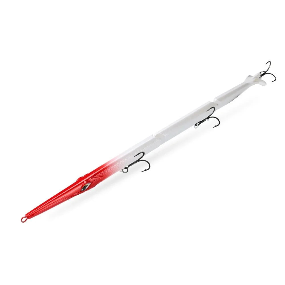 Fishing Lure Jointed 3-Segment Paddle Tail