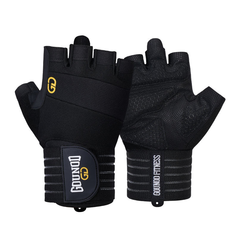 Fitness Gloves Non-Slip Grip Workout Comfort S–XL