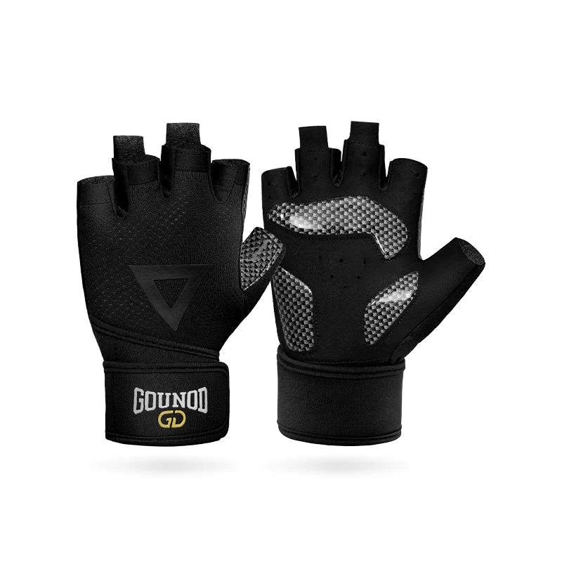 Fitness Gloves Non-Slip Grip Workout Comfort S–XL