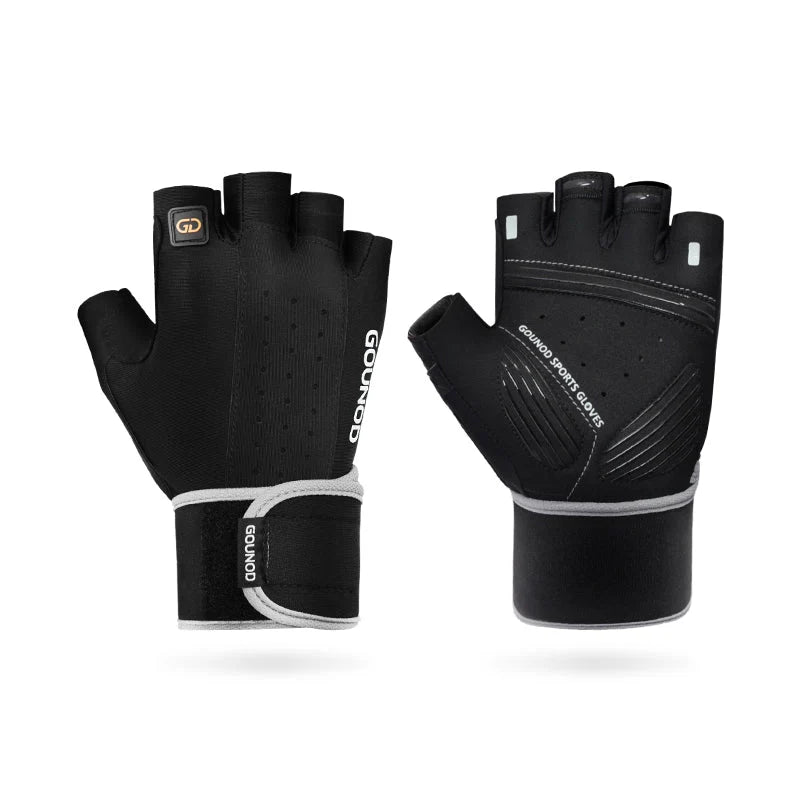 Fitness Gloves Non-Slip Grip Workout Comfort S–XL