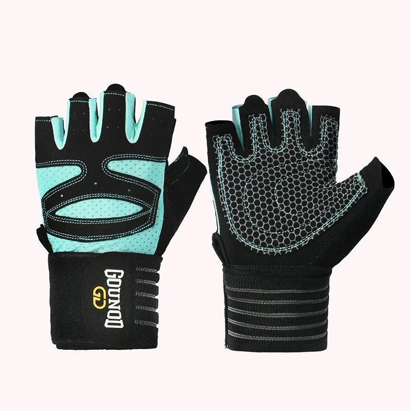Fitness Gloves Non-Slip Grip Workout Comfort S–XL
