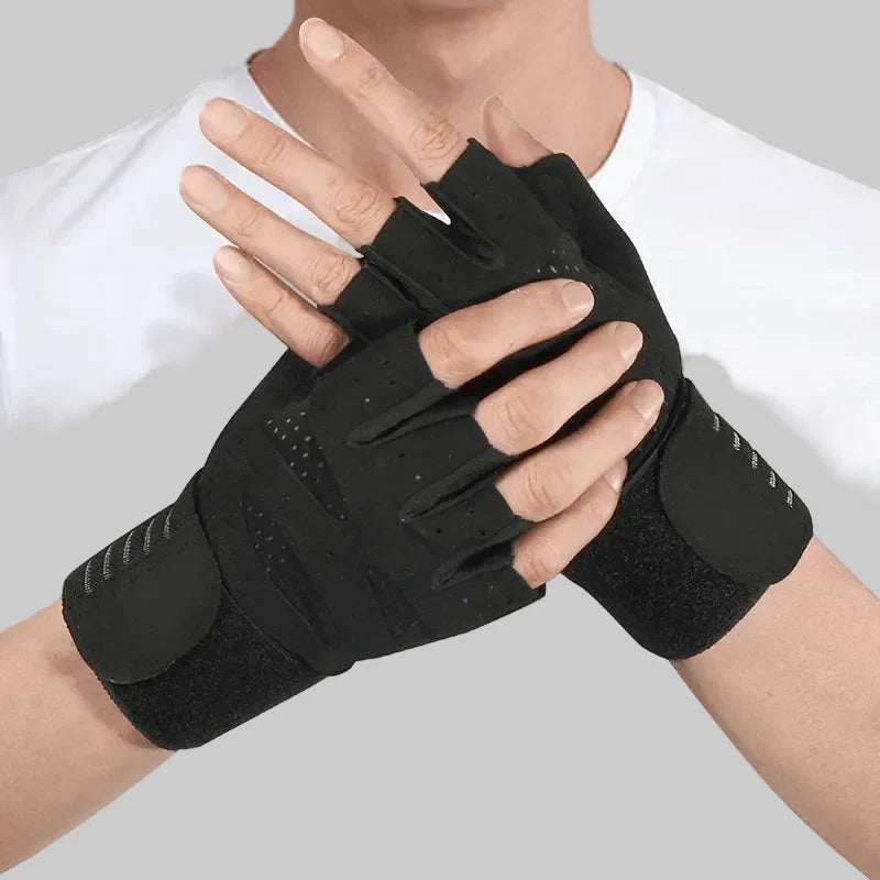 Fitness Gloves Non-Slip Grip Workout Comfort S–XL