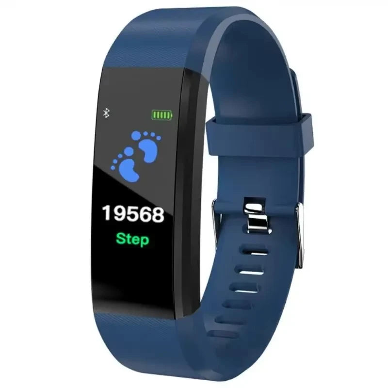 Fitness Smartwatch Continuous Heart Rate & Blood Pressure