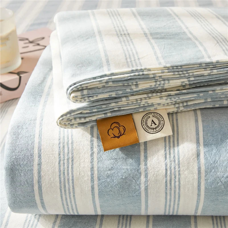 Fitted Sheet Long-Staple Cotton Elasticized Corners