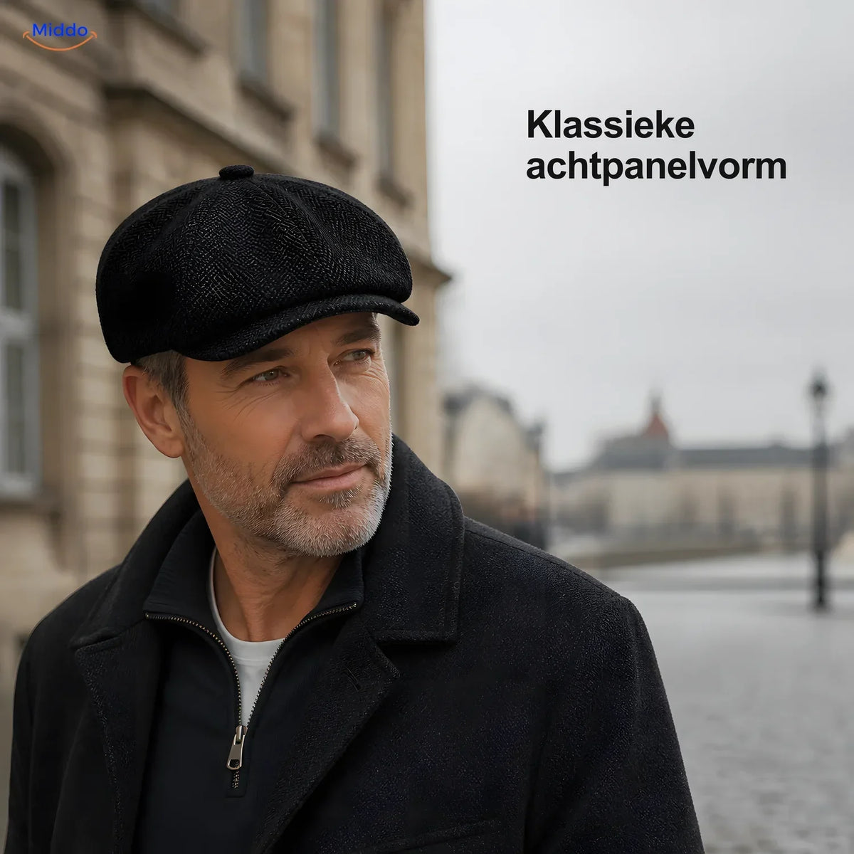 Flat Cap Eight-Panel Lightweight & Foldable