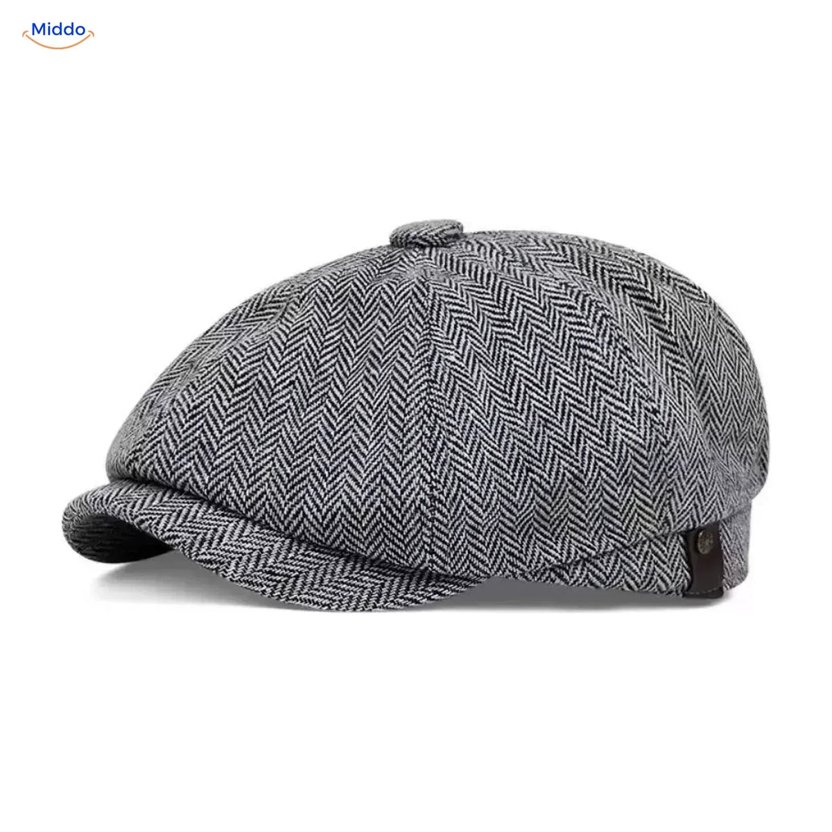 Flat Cap Eight-Panel Lightweight & Foldable