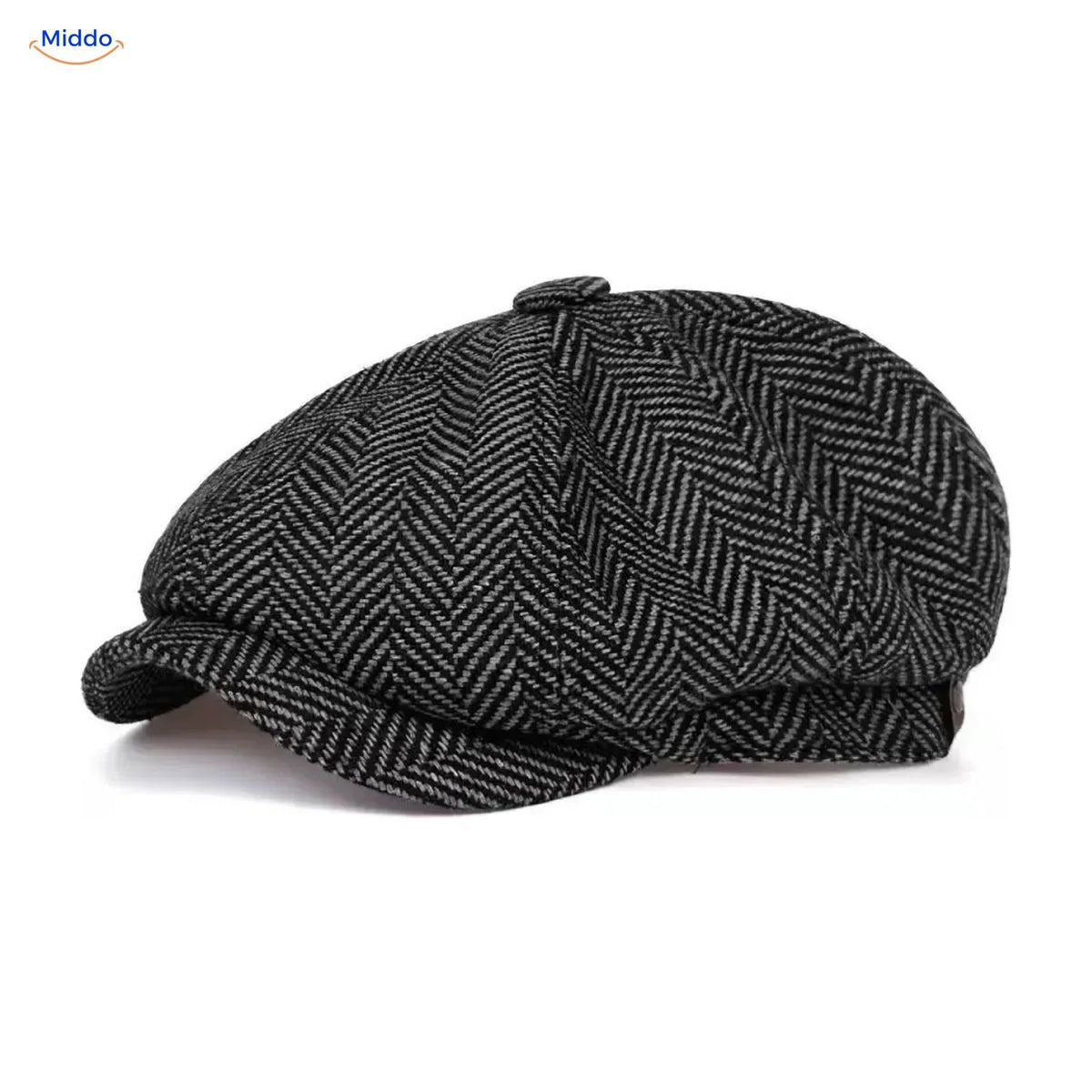 Flat Cap Eight-Panel Lightweight & Foldable