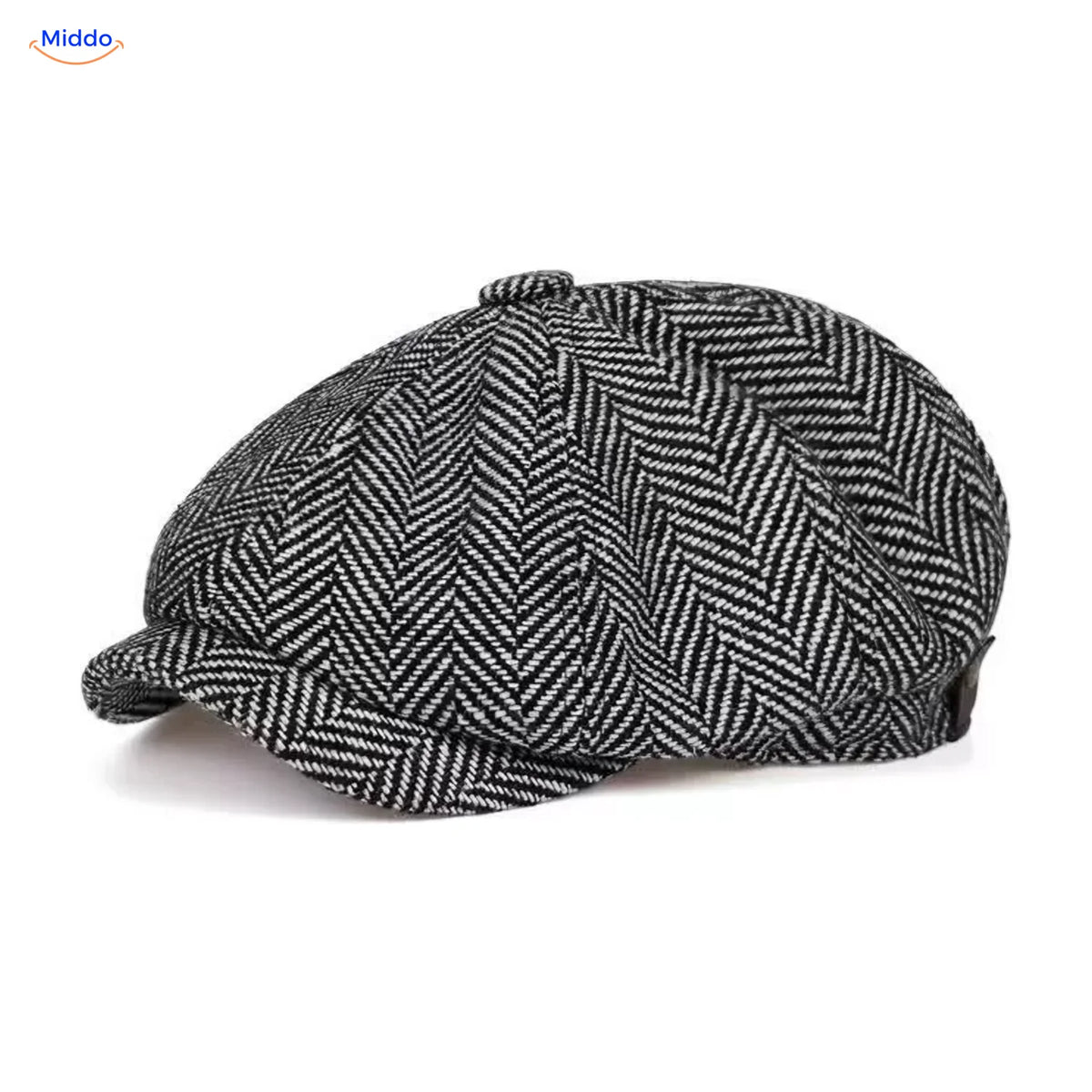 Flat Cap Eight-Panel Lightweight & Foldable